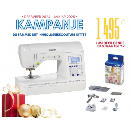 Desember og januar kampanje. Få med det innholdsrike couture kittet med på kjøpet. 
Verdi av 1.495 kr