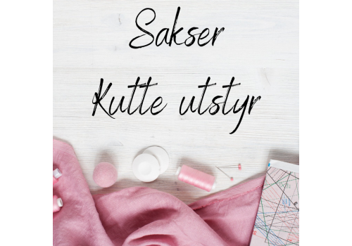 Sakser og kutteutstyr